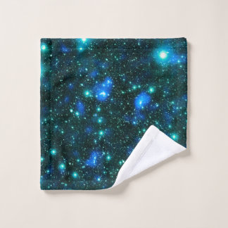 Dark Matter Blue Teal Wash Cloth