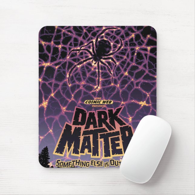 Dark Matter Poster. Mouse Mat (With Mouse)