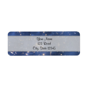 Dark Matter Ring and Galaxy Cluster in Cobalt Blue