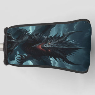 Dark, Mediaeval Dragon Golf Head Cover