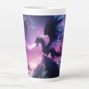 Dark, Mediaeval Ethereal Dragon Latte Mug