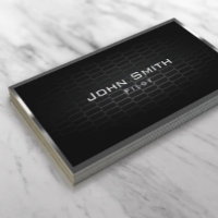 Dark Metal Cells Pilot/Aviator Business Card