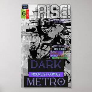 DARK METRO RISE! POSTER