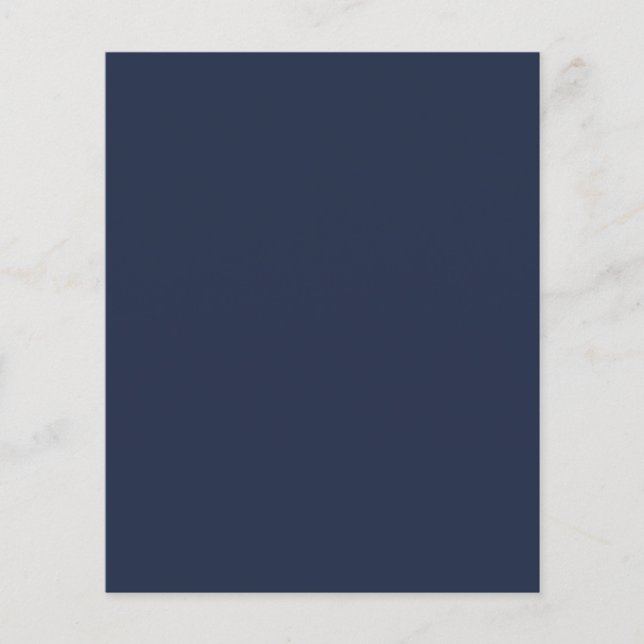 Dark Midnight Blue Flyers (Front)