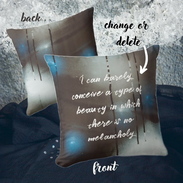 Dark Misted Steamy Window with Christmas Baubles Cushion (Creator Uploaded)