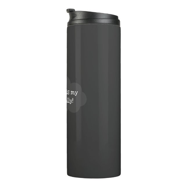 Dark Mode Lover Thermal Tumbler (Rotated Right)