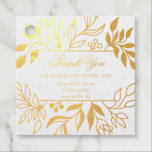 Dark Moody Burgundy Blush Black Floral Wedding Favour Tags<br><div class="desc">Personalise these elegant wedding foil favour tagseasily and quickly. Simply click the Edit Using Design Tool button to edit the text, change fonts and fonts colours. Featuring beautiful real foil foliage arrangement on the front and realistic burgundy and blush pink peony flowers against a dark moody background on the back....</div>