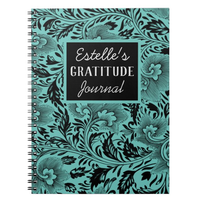 Dark Moody Foliage Gratitude Journal (Front)