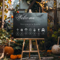 Dark Moody Midnight Bat & Fog Order of Events