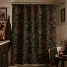 Dark Moody Vintage Floral Gothic Cottage