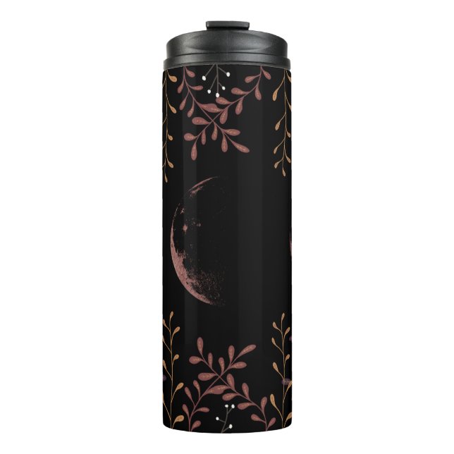 Dark Moon Phases   Thermal Tumbler (Front)