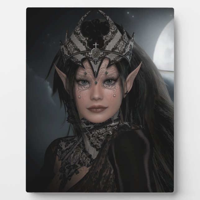 Dark Moon Princess Plaque (Front)