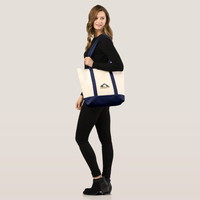 Dark Moon Produce Branded Canvas Tote Bag (Front (Model))