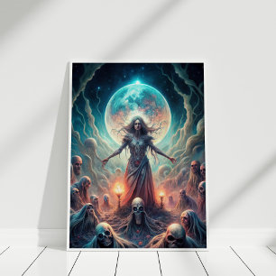 Dark Moon Witch – Spirit Calling Ritual Poster