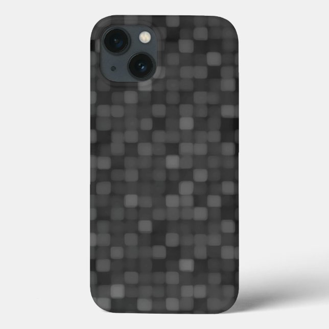 Dark Mosaic Pattern Case-Mate iPhone Case (Back)