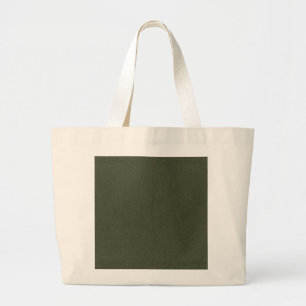 Dark Moss Green Canvas Tote – Customisable