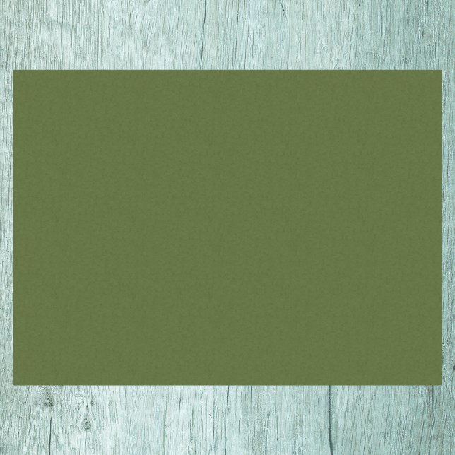 Dark Moss Green Solid Colour Tissue Paper (Creator Uploaded)