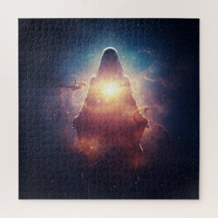 Dark Mysterious Overlord in Deep Universe Jigsaw Puzzle