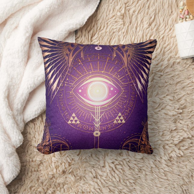 Dark Mystical Arcane Eye of Eternity Cushion (Blanket)