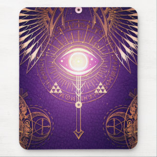 Dark Mystical Arcane Eye of Eternity Mouse Mat
