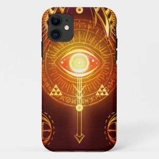 Dark Mystical Arcane Eye of Eternity Red