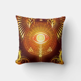 Dark Mystical Arcane Eye of Eternity Red