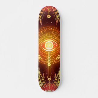 Dark Mystical Arcane Eye of Eternity (Red)