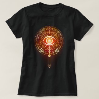 Dark Mystical Arcane Eye of Eternity (Red) T-Shirt