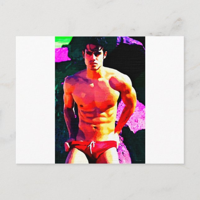 Dark n Red Postcard (Front)