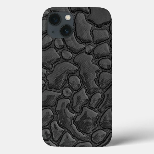 Dark Natural Water Drop Pattern Case-Mate iPhone Case (Back)