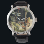 Dark Nature Scene by Vision Studio Watch<br><div class="desc">This dark nature scene shows a couple of butterflies and a dragonfly congregating above deep green leaves and a beautiful flower. You can almost hear the beating of wings as you study the piece. If you enjoy nature you'll enjoy this painting. Buy your copy today!</div>
