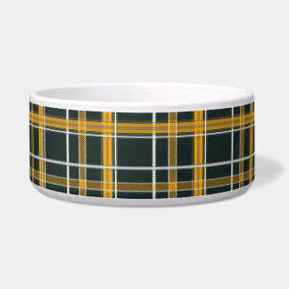 Dark Navy Gold Plaid Aesthetic