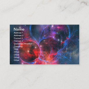DARK NEBULA BUSINESS CARD