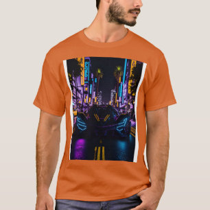 Dark Neon Sports in Beach Neon City 2 T-Shirt