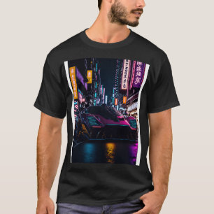 Dark Neon Sports in Japanese Neon City 13 T-Shirt