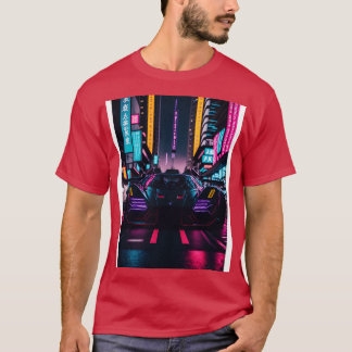 Dark Neon Sports  in Japanese Neon City 23 T-Shirt