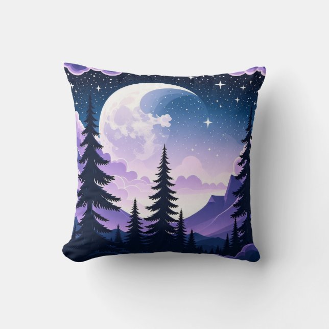 dark night pillow cushion (Front)