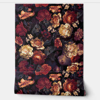 Dark Night Romanticism:  Maximalism Moody Florals