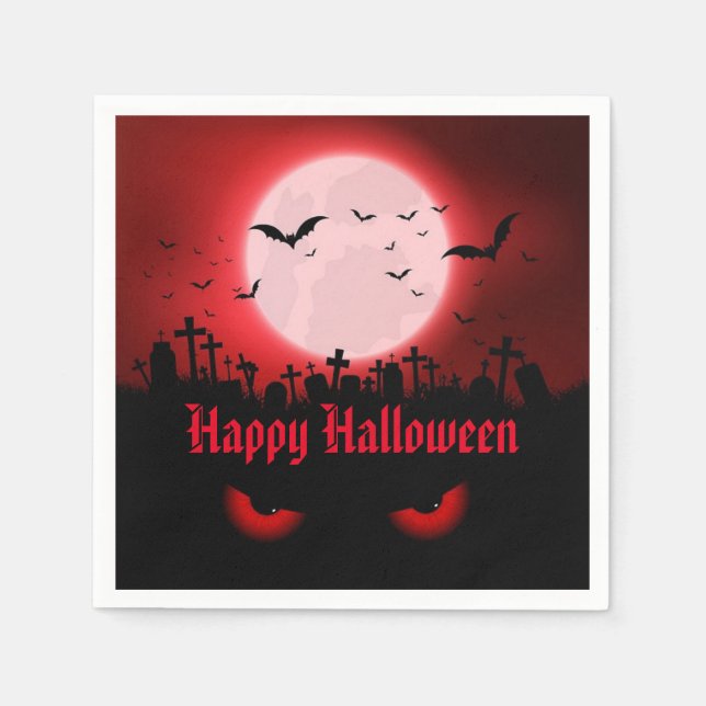 Dark Night Watchers Napkin (Front)