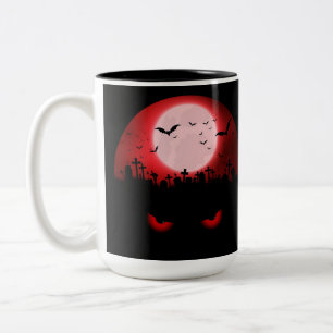 Dark Night Watchers Two-Tone Coffee Mug