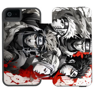 Dark Ninja Clan – Epic Anime Team Art Incipio Watson™ iPhone 5 Wallet Case