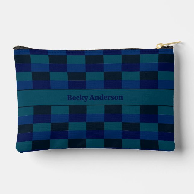 Dark Ocean at Night Colours Accessory Pouch (Back)