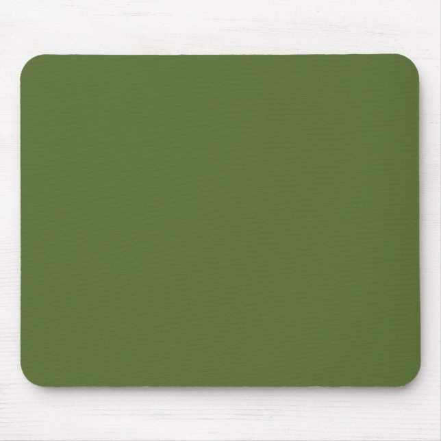 Dark Olive Green Mouse Mat (Front)