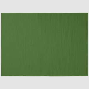 Dark Olive Green Solid Colour  Tissue Paper