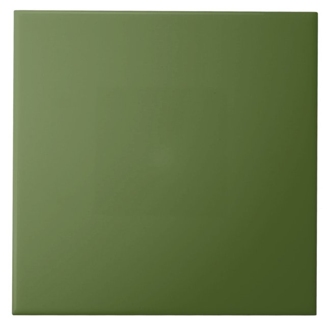 Dark Olive Green tile (Front)
