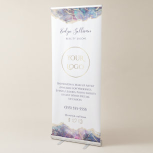 dark opal  retractable banner