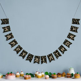 Dark Opossum Botanical Woodland Party Swallowtail Bunting