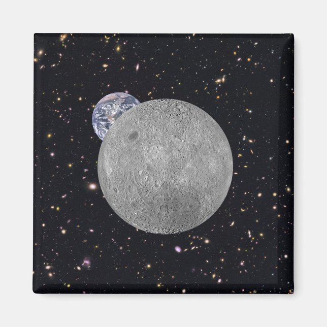 Dark or Far Side of the Moon Magnet (Front)