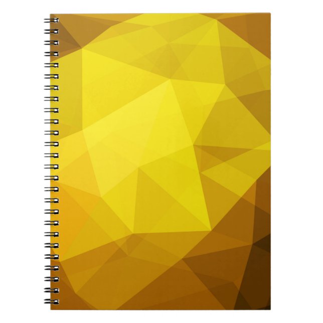 Dark orange polygonal. A completely new colour ill Notebook (Front)