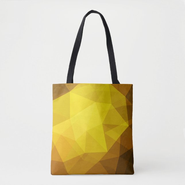 Dark orange polygonal. A completely new colour ill Tote Bag (Front)